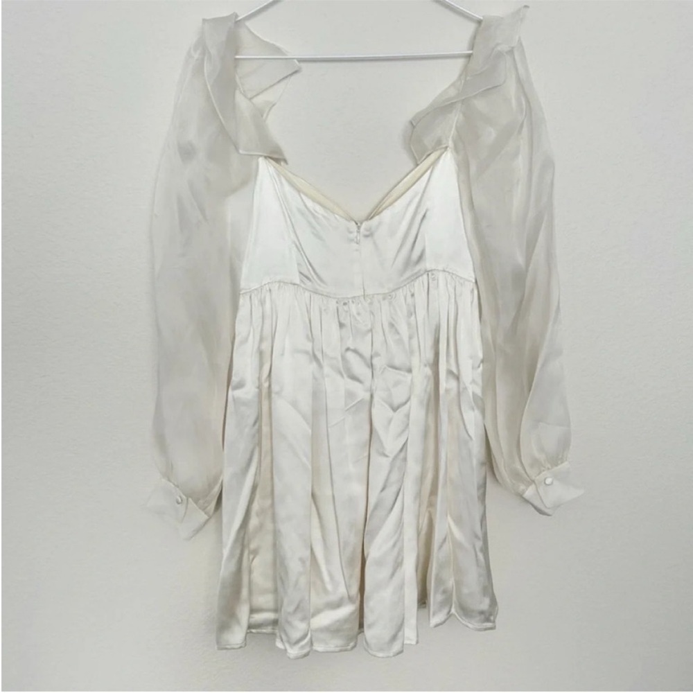 Vanessa Cocchiaro Charlotte Ruffle Mini Dress - Picture 4 of 12